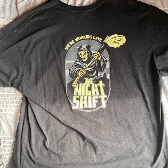 Mike Majlak The Night Shift ‘Graveyard Shift’ 3XL T Shirt - Picture 5 of 5